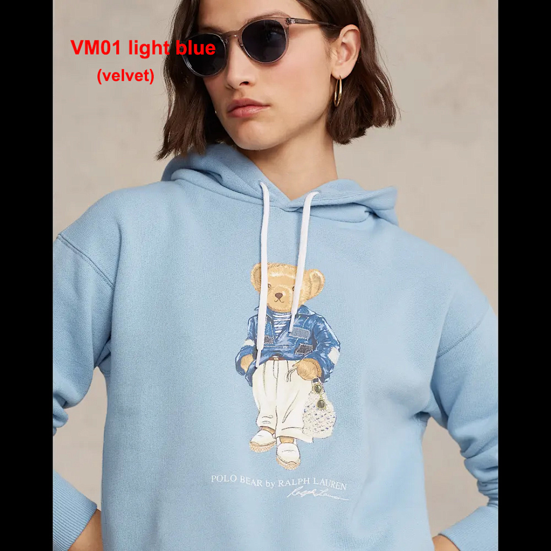 Ralph Lauren Polo Bear Fleece Hoodie · A2137 — תמונה 8