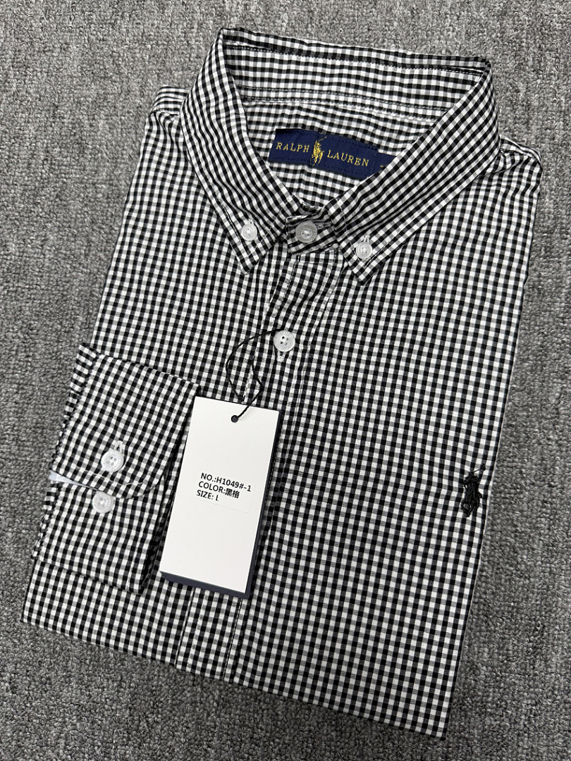 Ralph Lauren Gingham Stretch Poplin Shirt · A3196 — תמונה 20