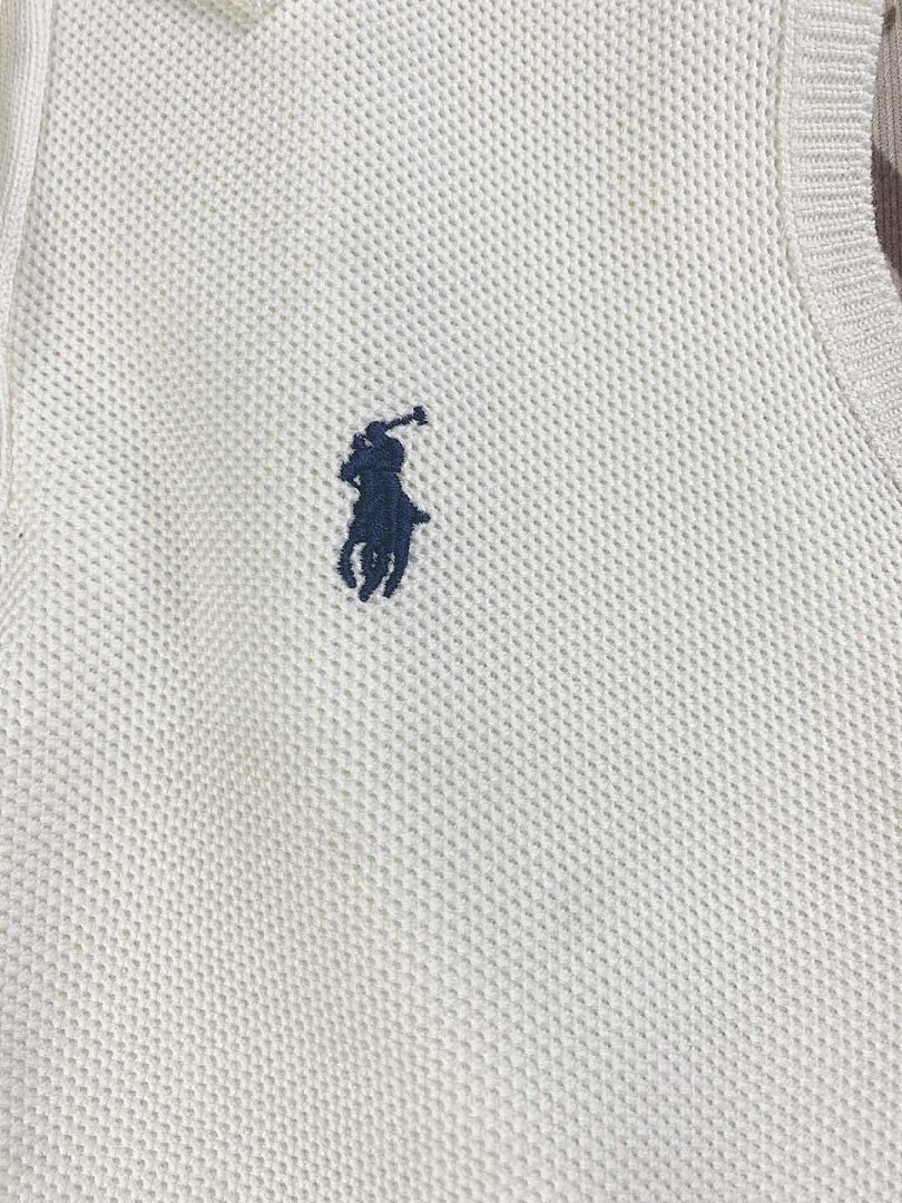 Ralph Lauren Sleeveless Crop Polo Sweater · A2419 — תמונה 11