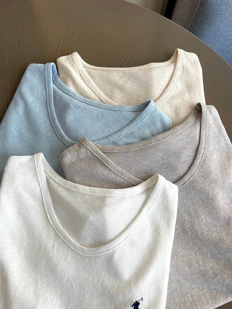 Ralph Lauren Shrunken Fit Jersey Long-Sleeve Tee · A3136 — תמונה 72