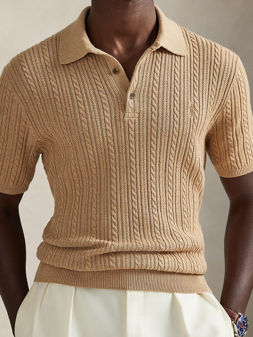 Polo Ralph Lauren Featherweight Cable Knit · A3073 — תמונה 8