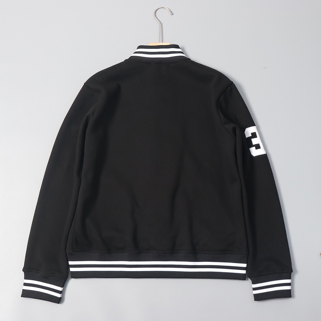 Polo Ralph Lauren Big Pony Fleece Baseball Jacket · A3341 — תמונה 11