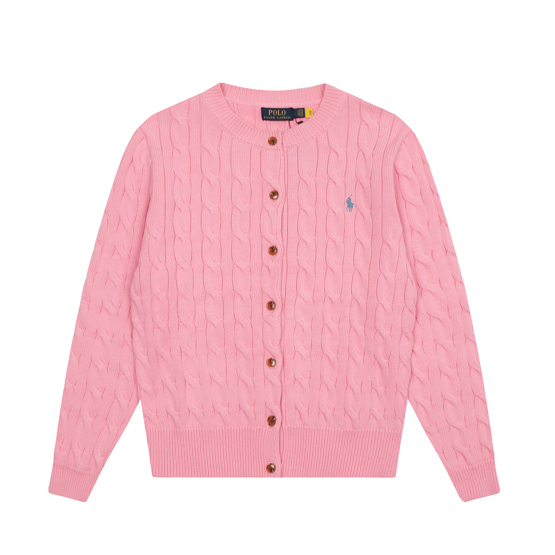 Ralph Lauren Cable Knit Cotton Cardigan · A3415 — תמונה 10