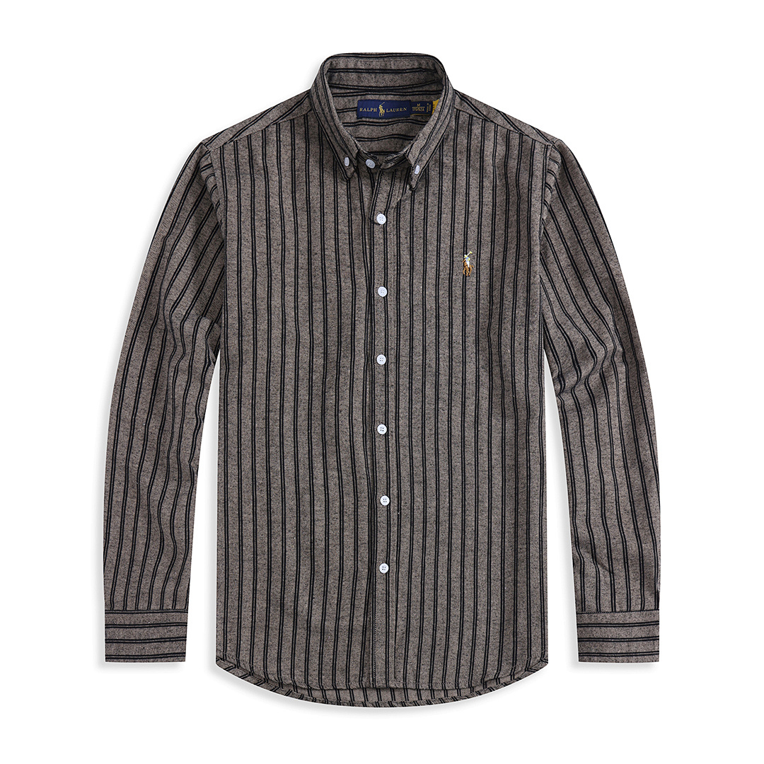 Ralph Lauren Striped Poplin Shirt · A2861