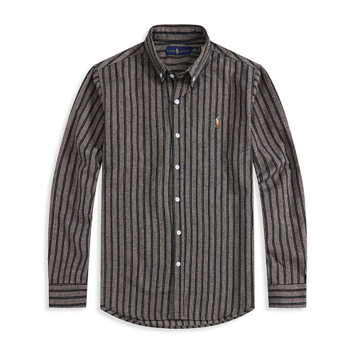 Ralph Lauren Striped Poplin Shirt · A2861