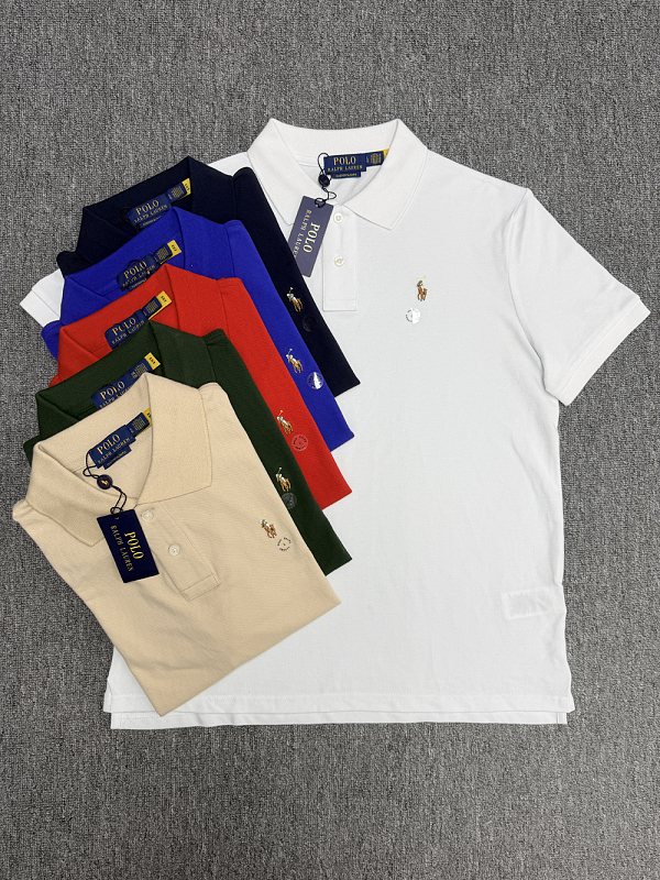 Ralph Lauren Classic Fit Cotton Polo Shirt · A3076