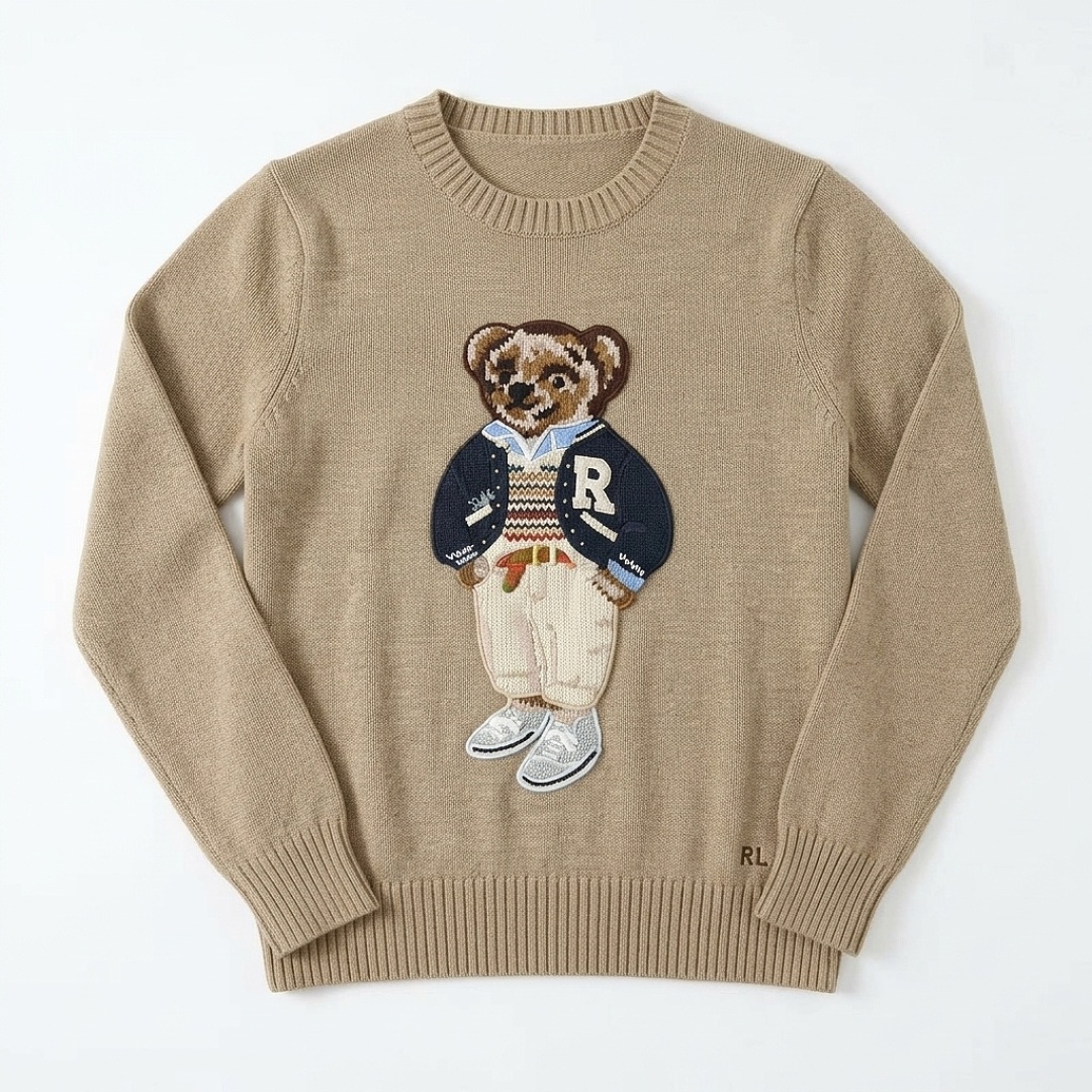 Ralph Lauren Polo Bear Cotton Crewneck Sweater · A3396 — תמונה 57