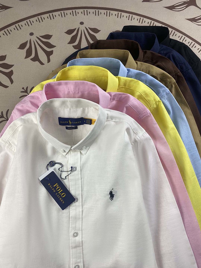 Ralph Lauren Classic Fit Linen Shirt · A2396 — תמונה 44