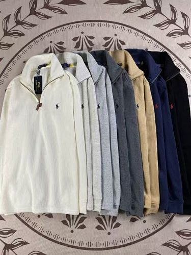 Ralph Lauren Estate Rib Half-Zip Pullover · A2555