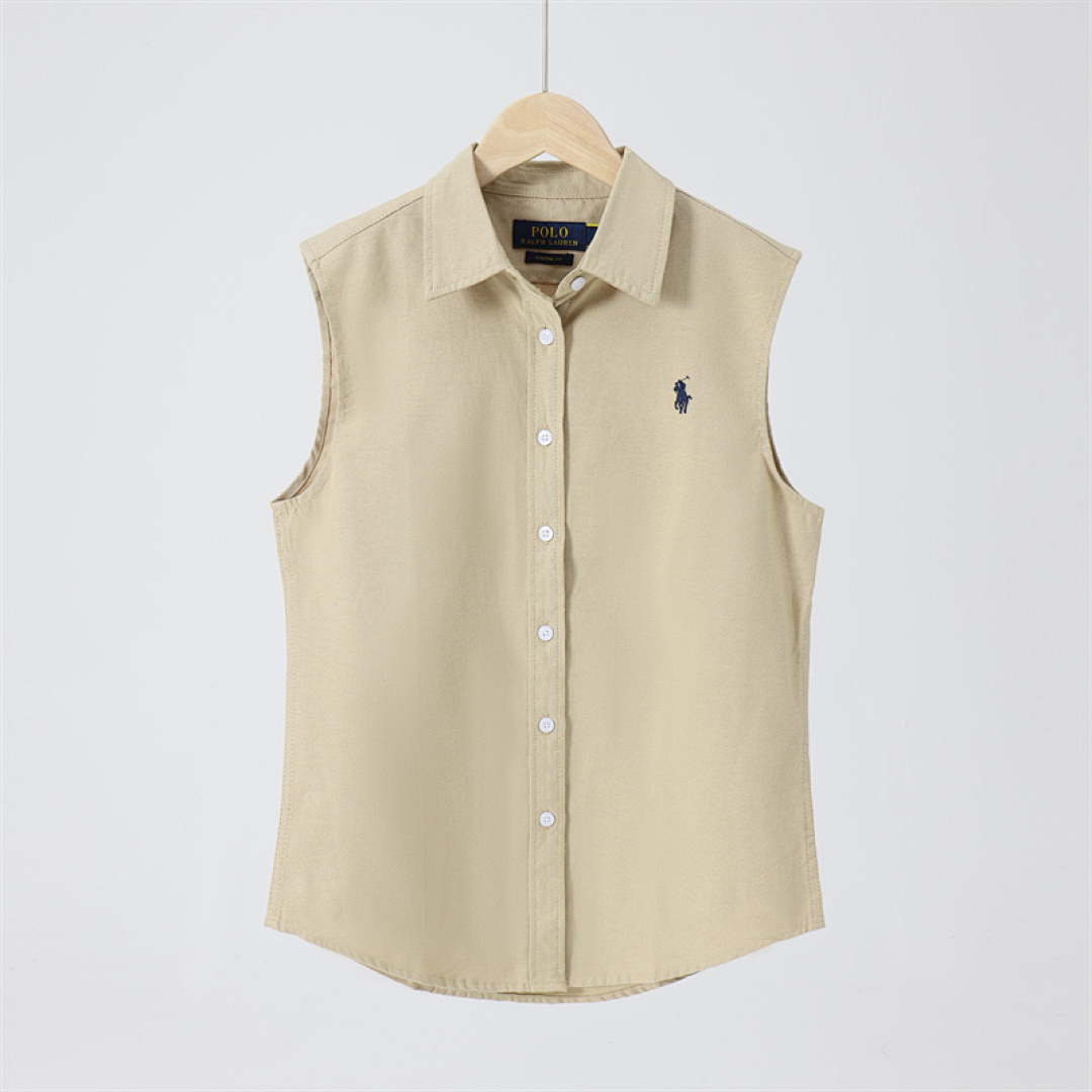 Ralph Lauren Sleeveless Oxford Shirt · A1576 — תמונה 13