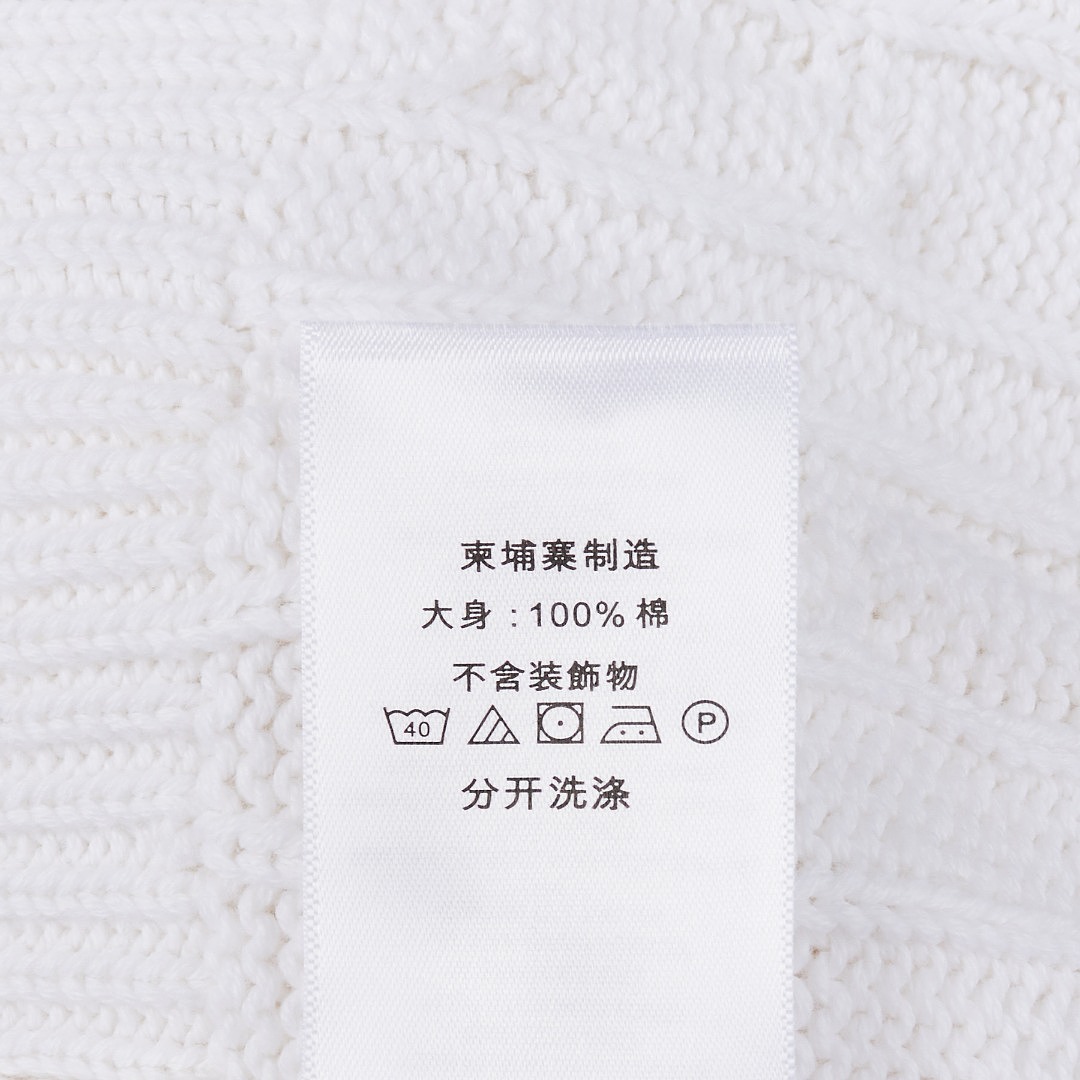 Polo Ralph Lauren Cable Knit Cotton Crewneck Cardigan · A3429 — תמונה 11