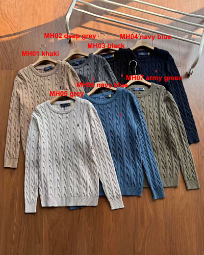 A2591 Rauph Lauren men sweater twist model