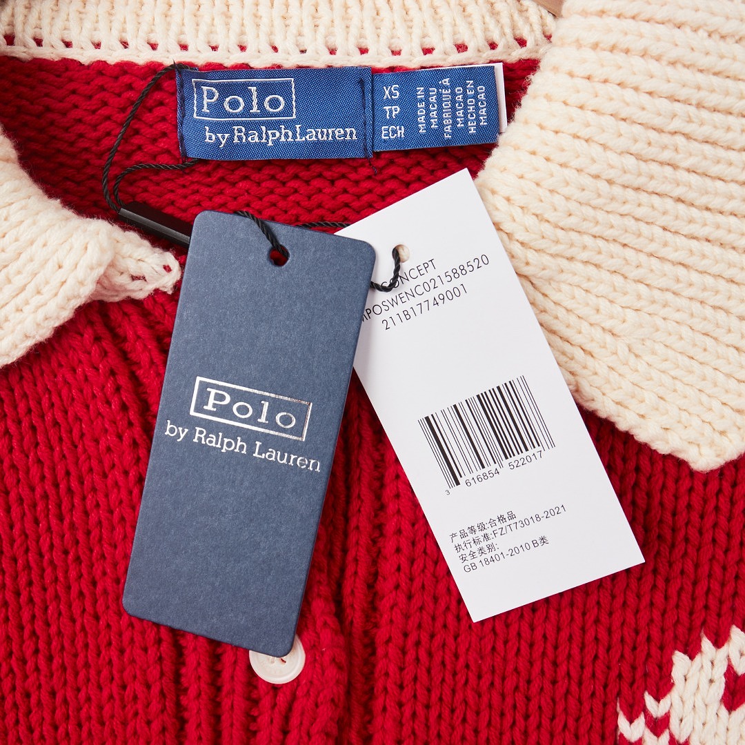 Ralph Lauren Big Pony Wool Polo Sweater · A3456 — תמונה 11