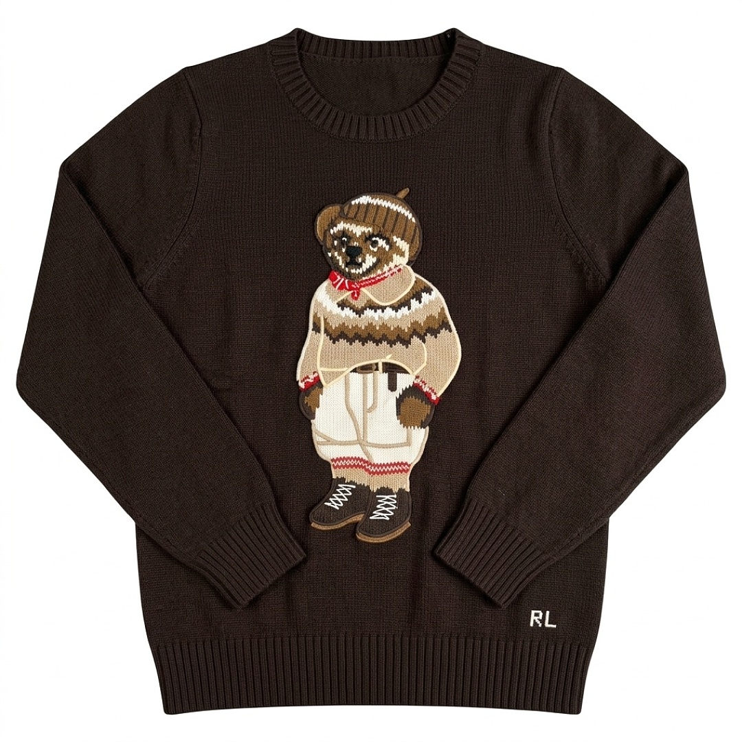 Ralph Lauren Polo Bear Cotton Crewneck Sweater · A3396 — תמונה 39
