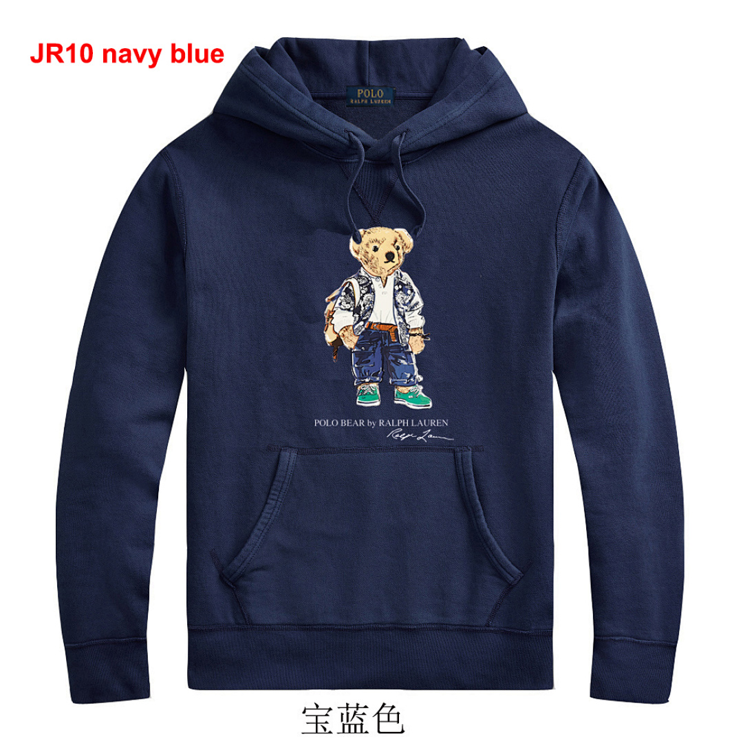 Ralph Lauren Polo Bear Fleece Hoodie · A1857 — תמונה 13