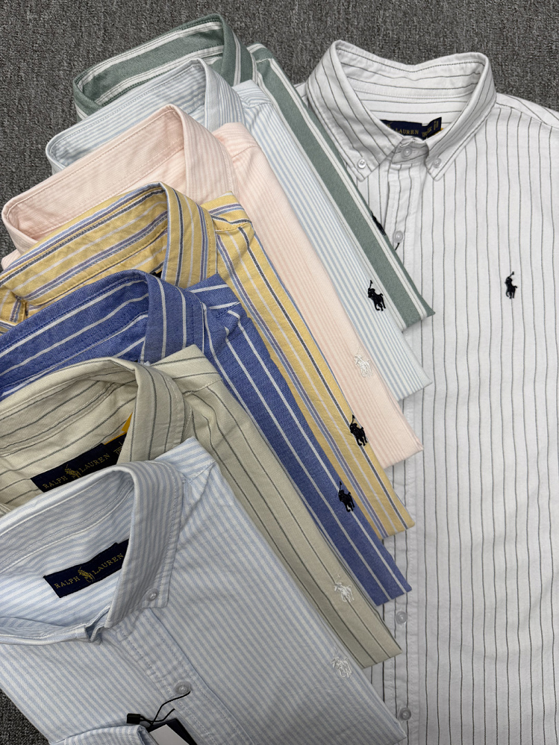 Ralph Lauren Classic Fit Striped Oxford Shirt · A3238 — תמונה 45