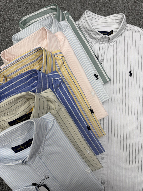 Ralph Lauren Classic Fit Striped Oxford Shirt · A3238 — תמונה 46