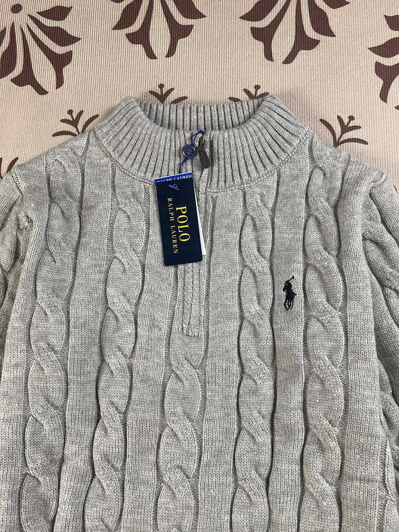 Ralph Lauren Cable-Knit Quarter-Zip Sweater · A2520 — תמונה 13