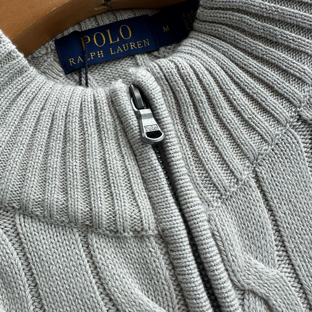 A2592 Rauph Lauren men sweater zipper model — תמונה 5