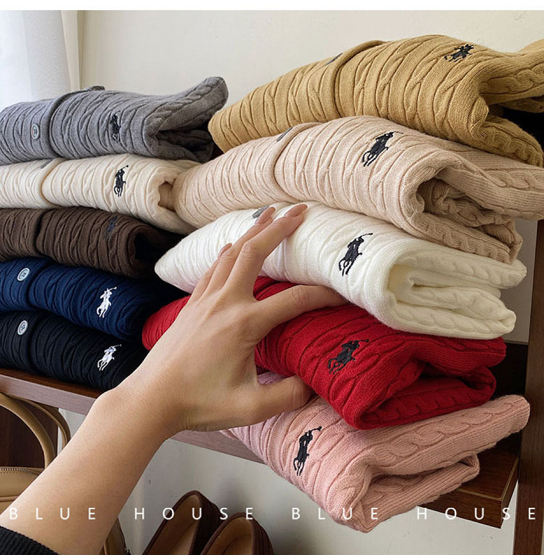 Ralph Lauren Cable-Knit Cotton Cardigan · A2092 — תמונה 24