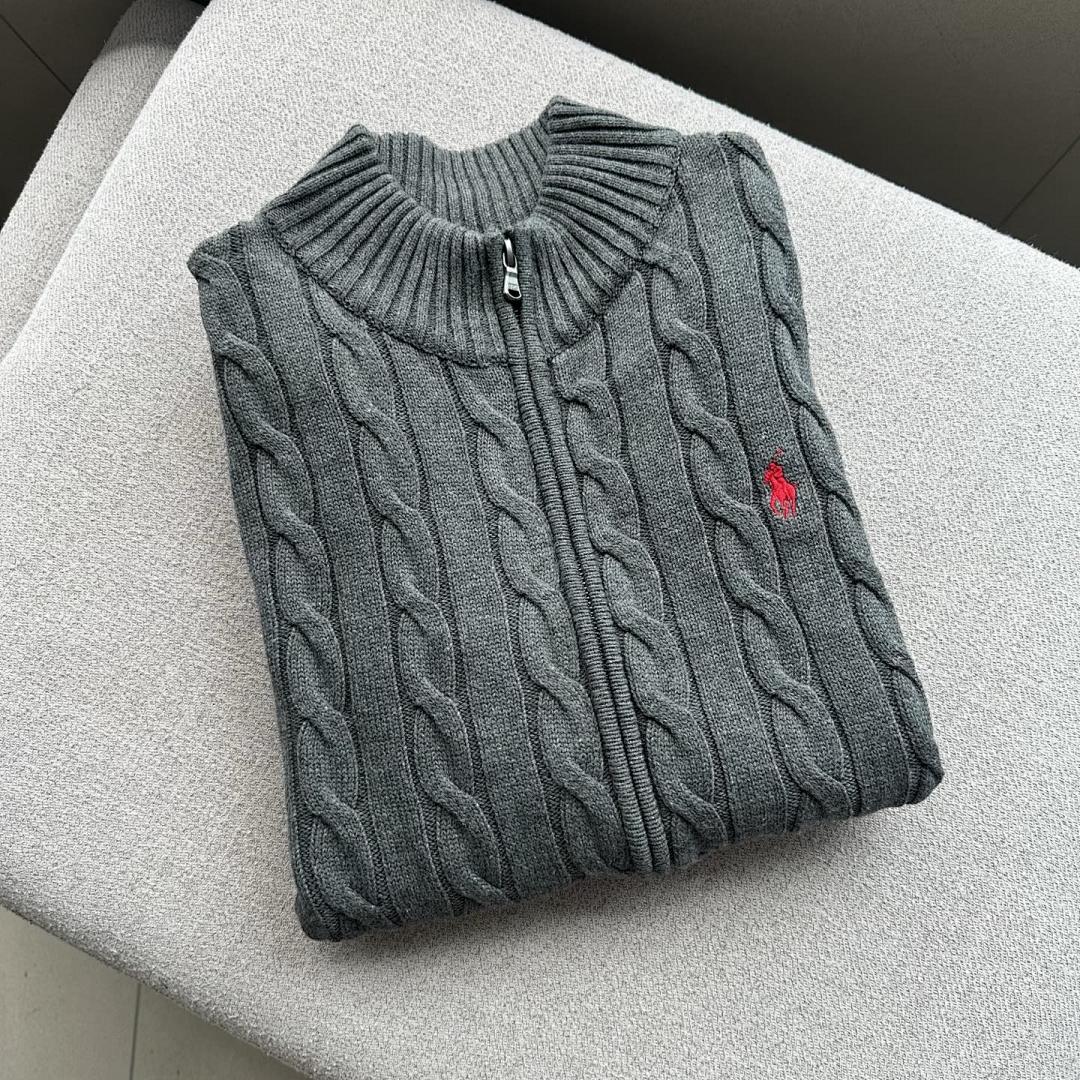 A2592 Rauph Lauren men sweater zipper model — תמונה 14