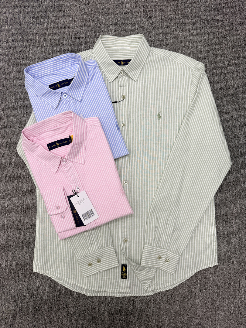 Polo Ralph Lauren Striped Oxford Shirt · A3156 — תמונה 30