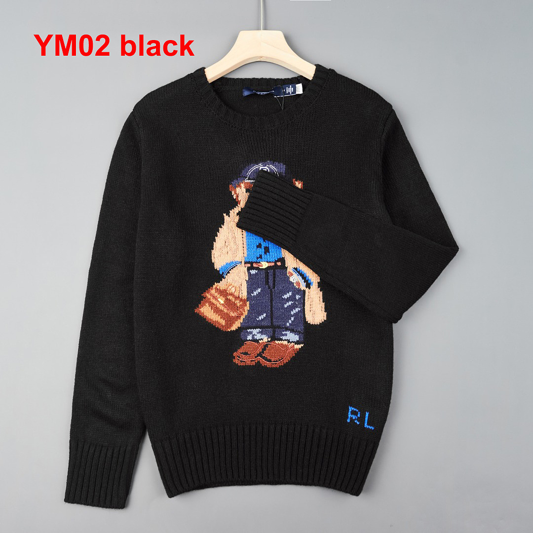Ralph Lauren Polo Bear Cotton Crewneck Sweater · A3378 — תמונה 2