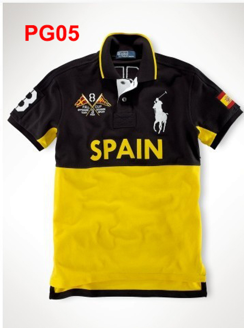 Ralph Lauren Mexico Color Block Pique Polo · A2437 — תמונה 13