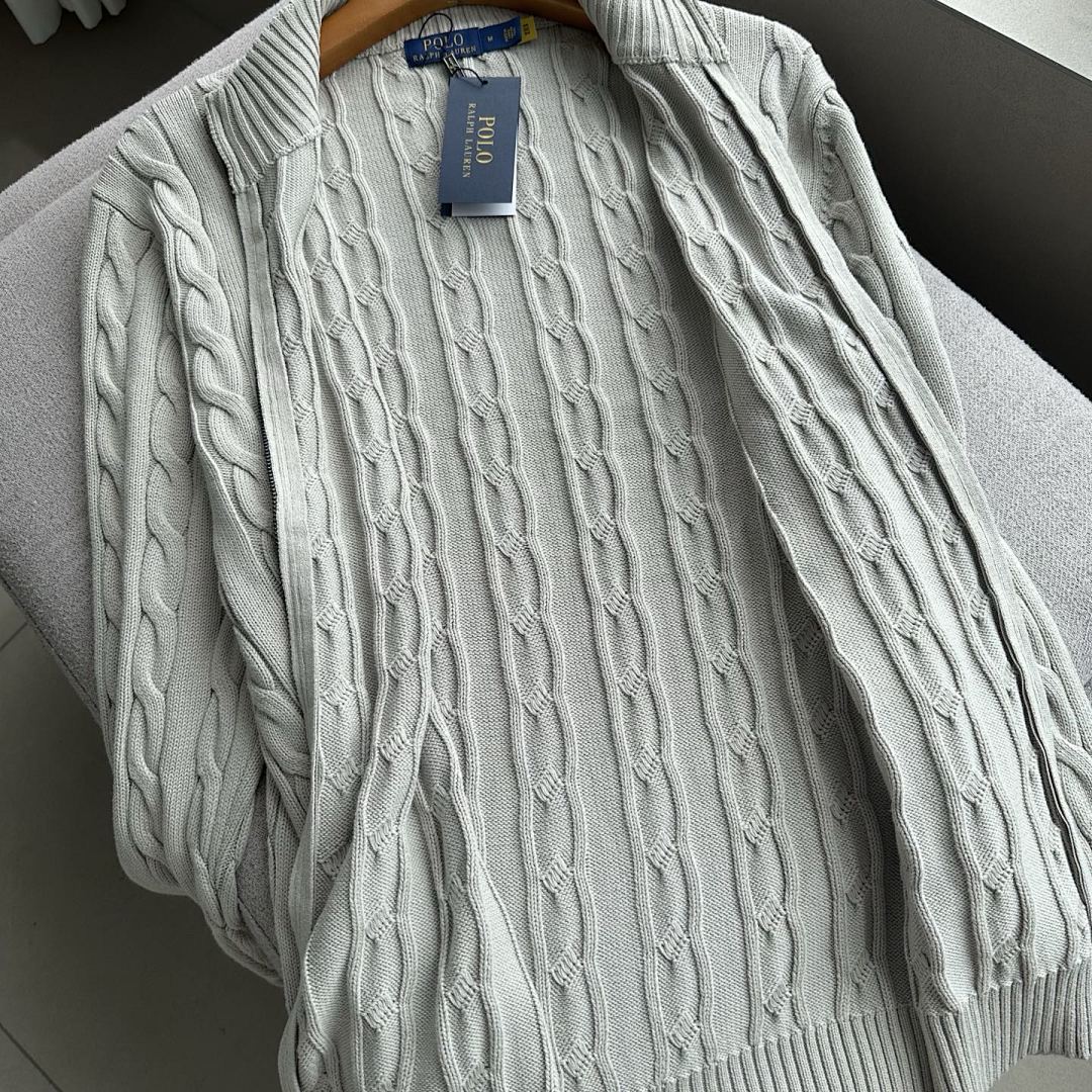 A2592 Rauph Lauren men sweater zipper model — תמונה 2