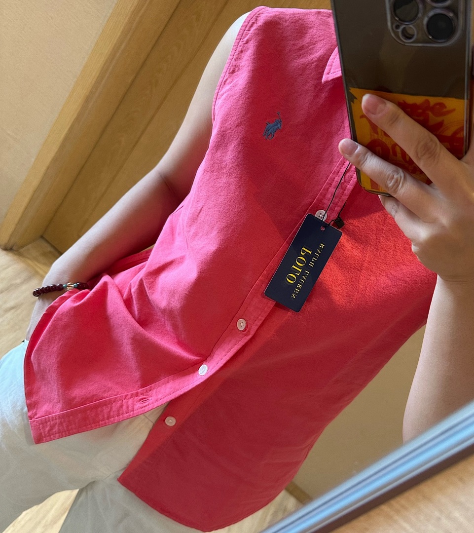 Ralph Lauren Sleeveless Oxford Shirt · A2259 — תמונה 25