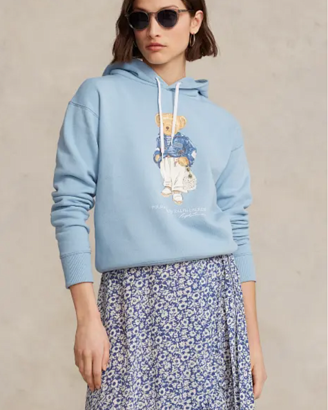 Ralph Lauren Polo Bear Fleece Hoodie · A2137