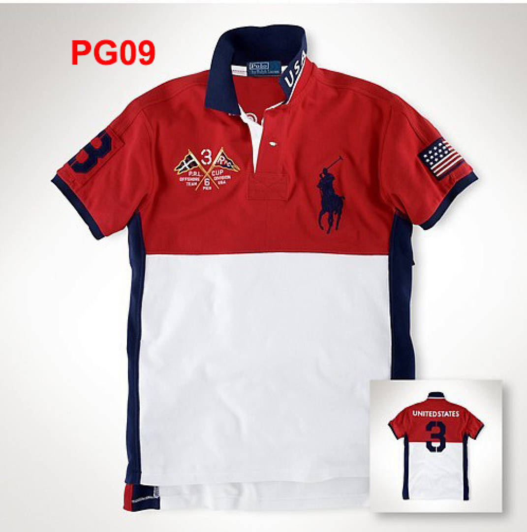 Ralph Lauren Mexico Color Block Pique Polo · A2437 — תמונה 9