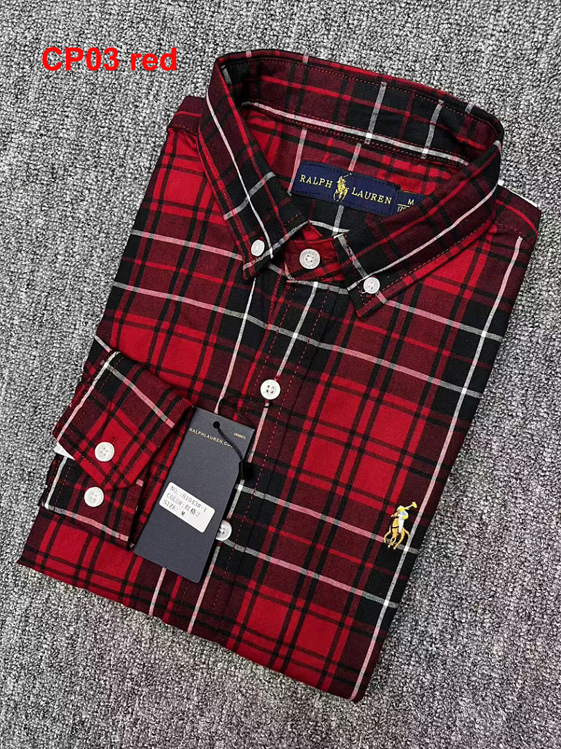Ralph Lauren Classic Fit Plaid Oxford Shirt · A3248 — תמונה 6