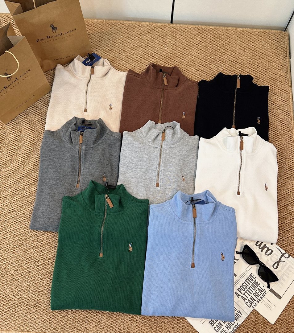 Ralph Lauren Estate-Rib Quarter-Zip Pullover · A2909 — תמונה 14