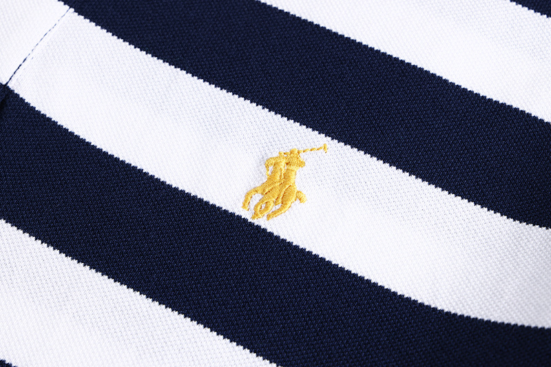 Ralph Lauren Classic Fit Striped Mesh Polo · A2375 — תמונה 16