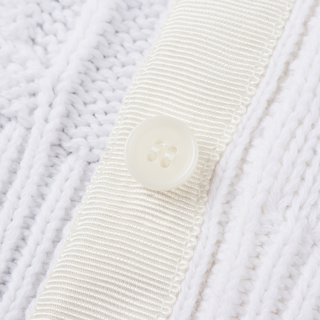 Polo Ralph Lauren Cable Knit Cotton Crewneck Cardigan · A3429 — תמונה 7
