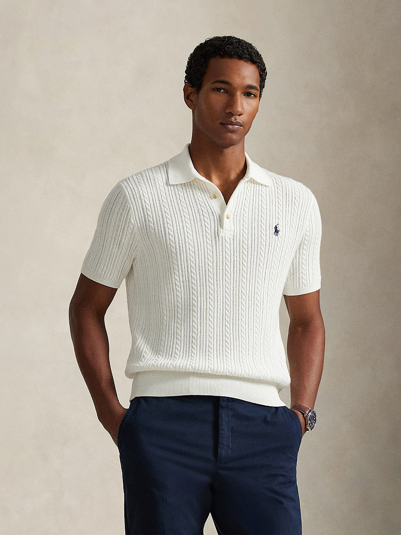 Polo Ralph Lauren Featherweight Cable Knit · A3073 — תמונה 4