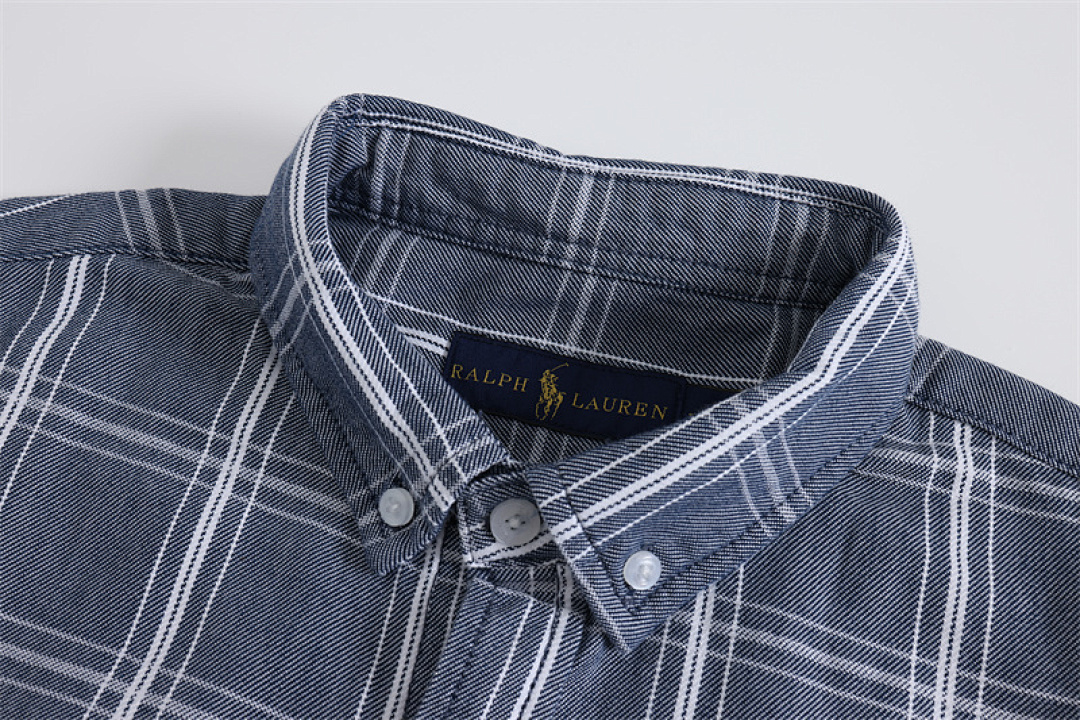 Ralph Lauren Classic-Fit Plaid Button-Down Cotton Shirt · A2862 — תמונה 15