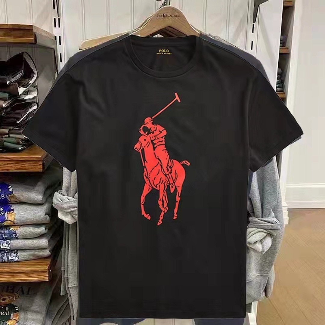 Ralph Lauren Classic Fit Logo Jersey T-Shirt · A1863 — תמונה 33