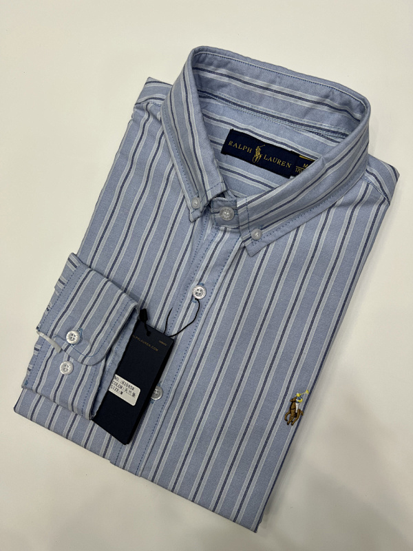 Ralph Lauren Striped Oxford Shirt · A2309 — תמונה 21