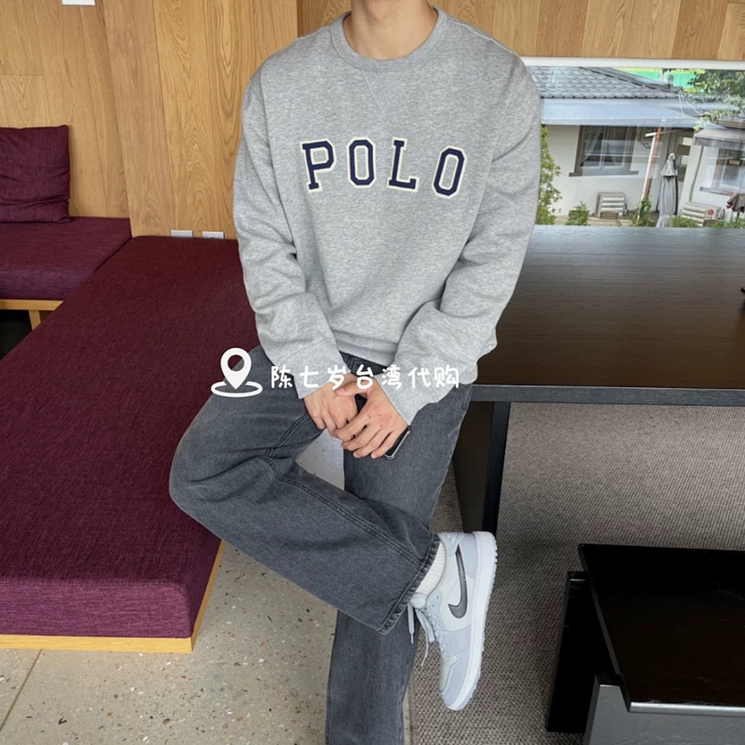 Ralph Lauren Logo Fleece Sweatshirt · A2910 — תמונה 28