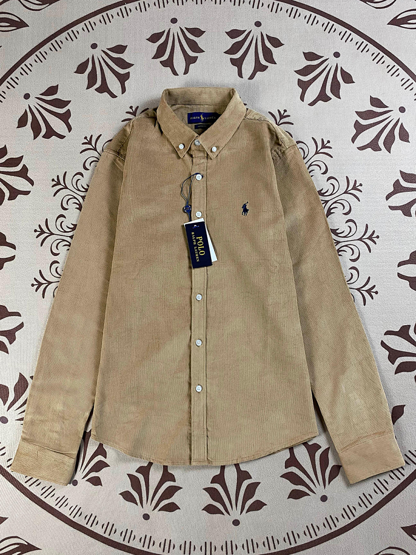 Polo Ralph Lauren Corduroy Long-Sleeve Collared Shirt · A2496 — תמונה 11