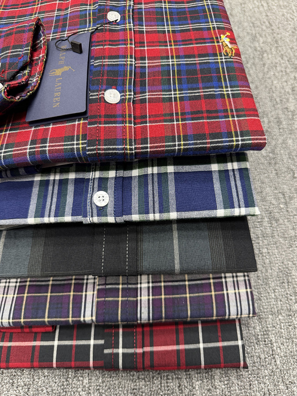 Ralph Lauren Classic Fit Plaid Oxford Shirt · A3248 — תמונה 20