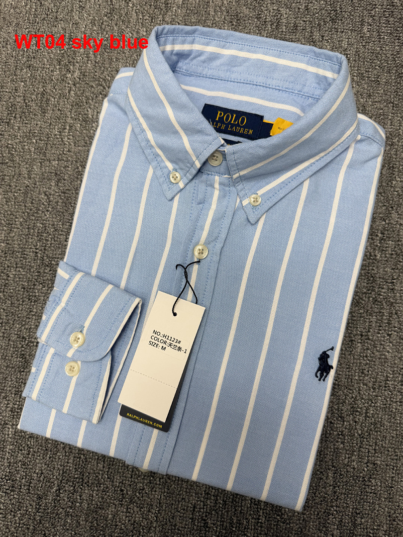 Ralph Lauren Classic Fit Striped Oxford Shirt · A3436 — תמונה 5