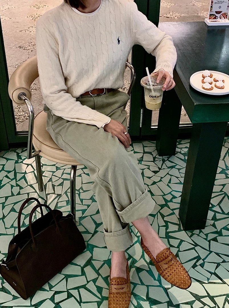 Polo Ralph Lauren Julianna Cable Knit Sweater · A2907 — תמונה 6