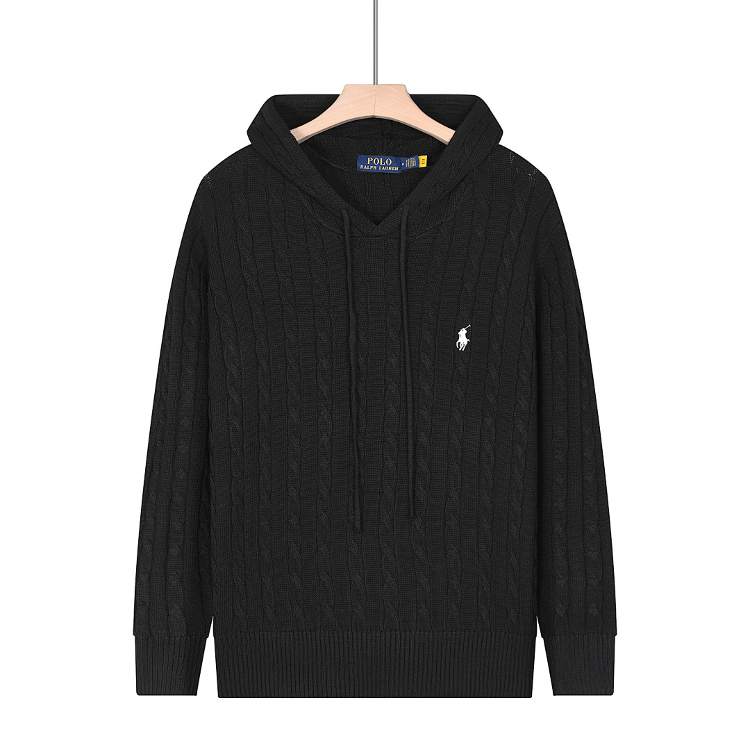 Polo Ralph Lauren Cable Knit Hoodie · A2618 — תמונה 27