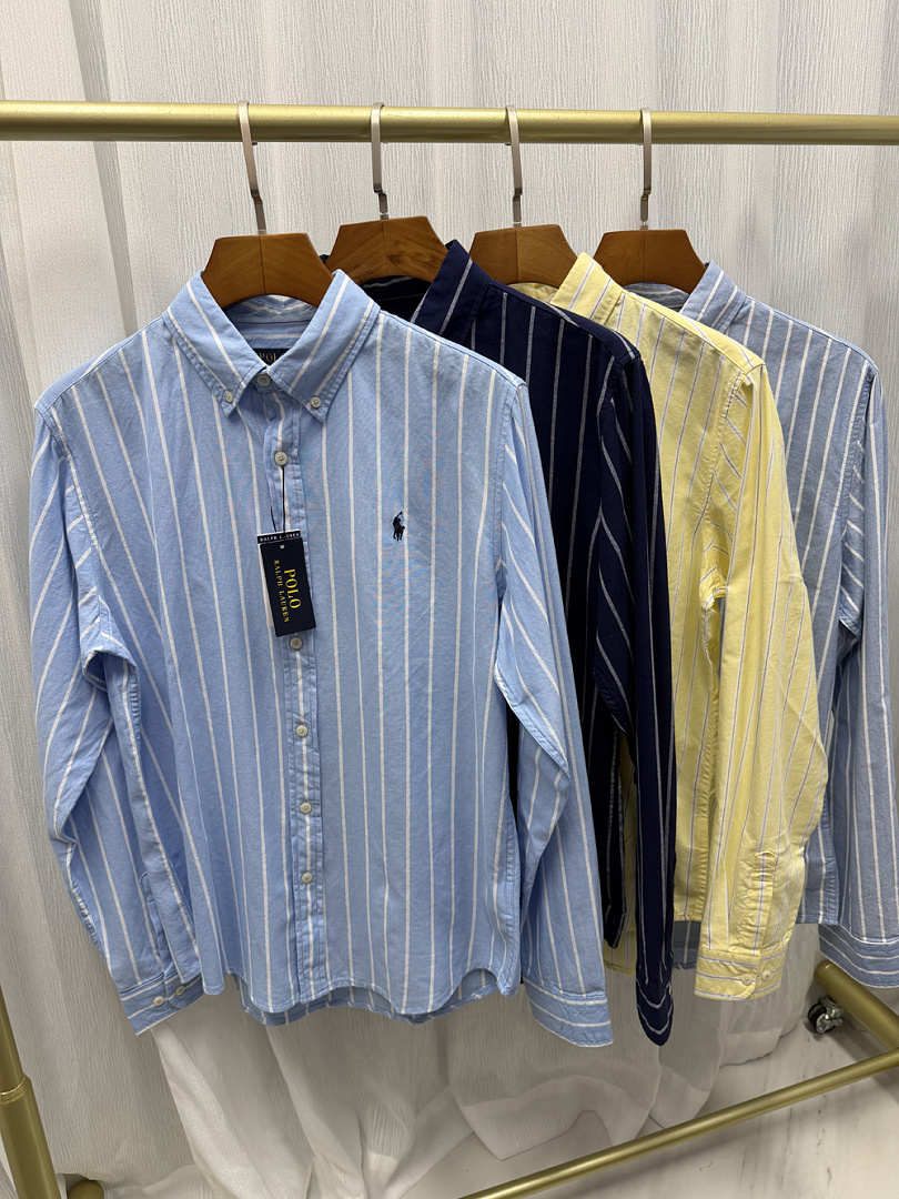 Ralph Lauren Classic Fit Striped Oxford Shirt · A3436 — תמונה 32