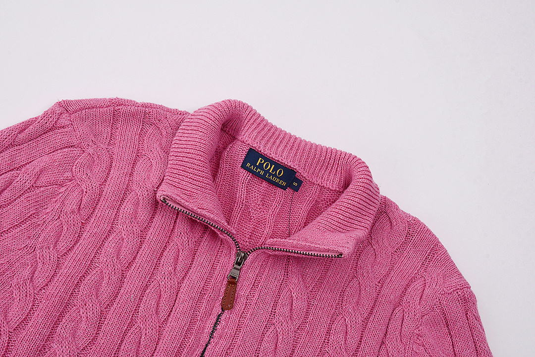 A2161 Rauph Lauren women sweater open collar — תמונה 30