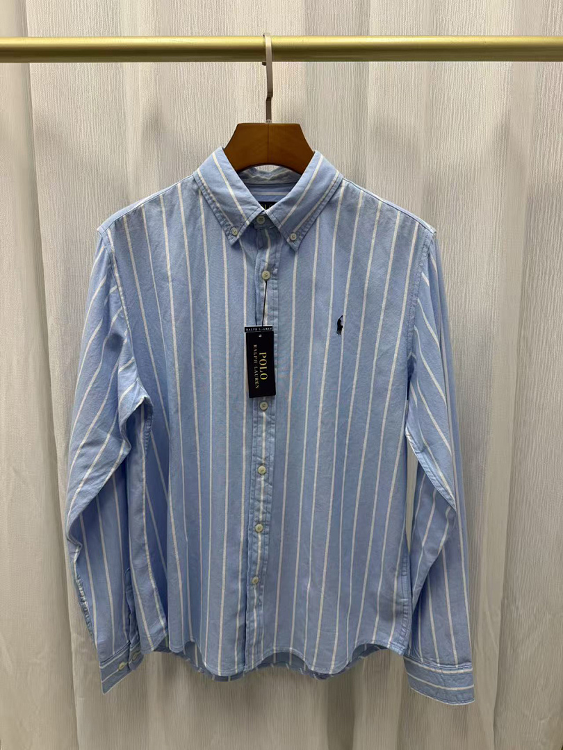 Ralph Lauren Classic Fit Striped Oxford Shirt · A3436 — תמונה 15