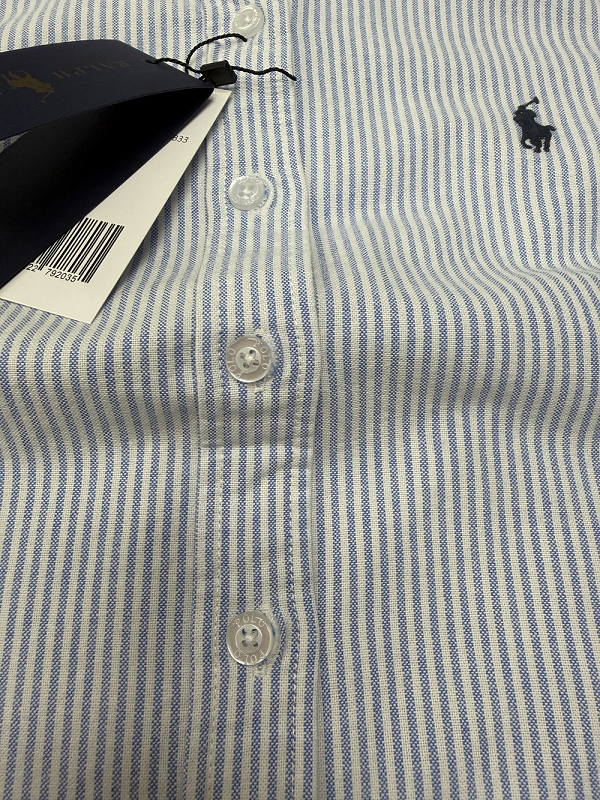 Ralph Lauren Striped Oxford Shirt · A3208 — תמונה 10